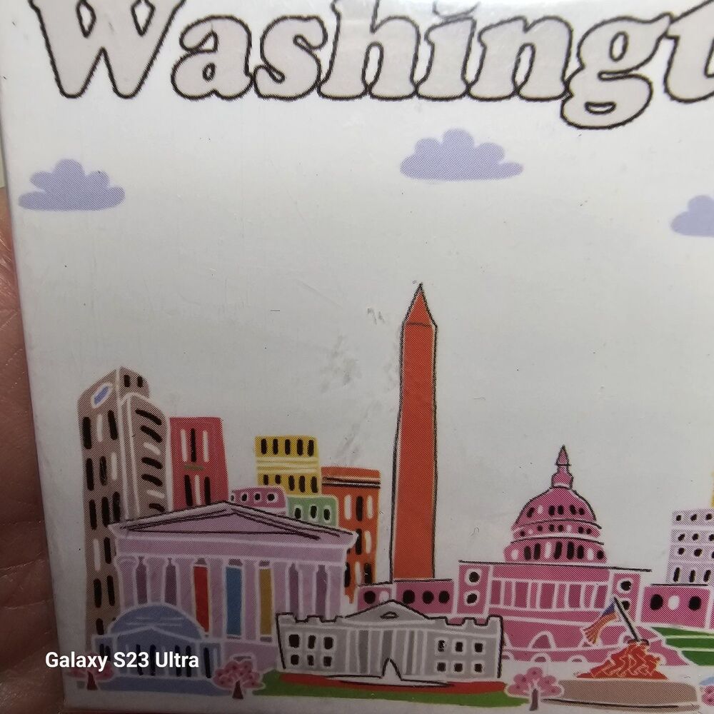 Washington D.C. Magnet - Picture 3 of 4